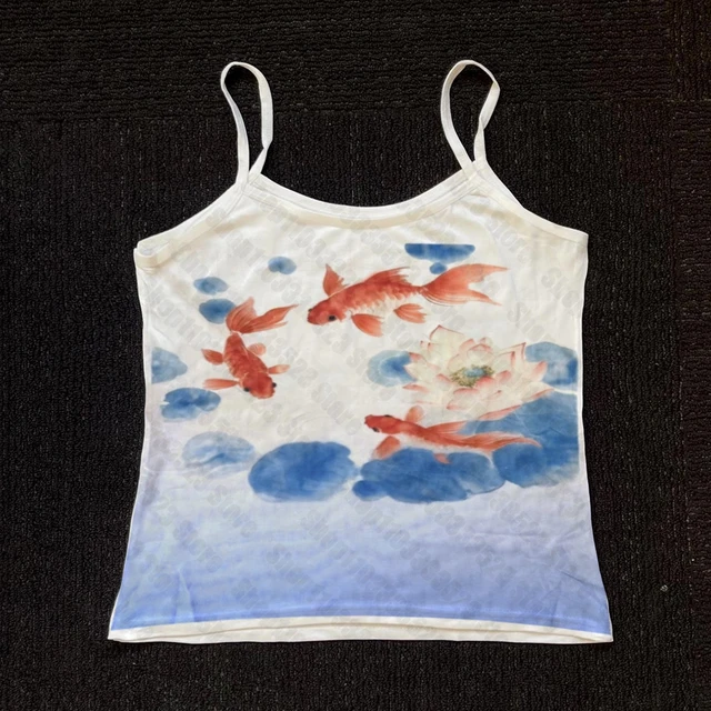 Débardeur gothique Punk pour femmes, vêtements Streetwear pour filles mignonnes imprimées, gilet Y2k pour filles, Vintage graphique Slim pour bébé, années 2000 1