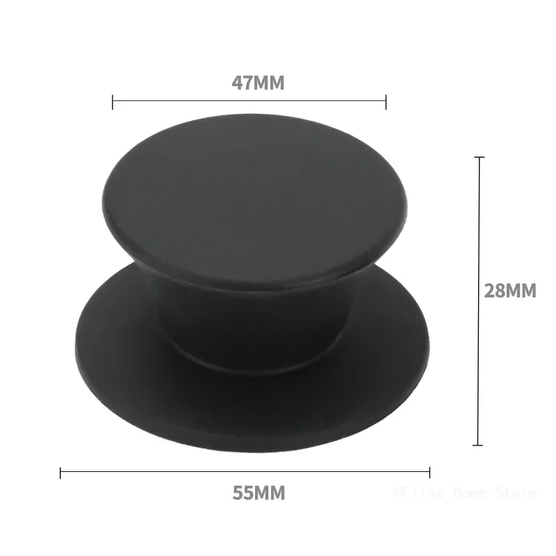 Pot Lid Handles 1pc Silicone Pot Lid Knob Handle Universal Replacement Kitchen Cookware Cover Knobs for Pan Lid Kitchenware Accessories