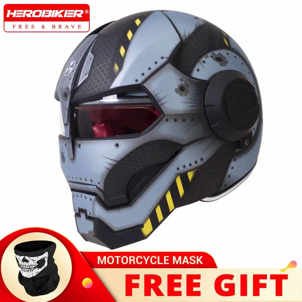 Moto Helmet Motorcycle Full Face Wear-Resistant And Safety
