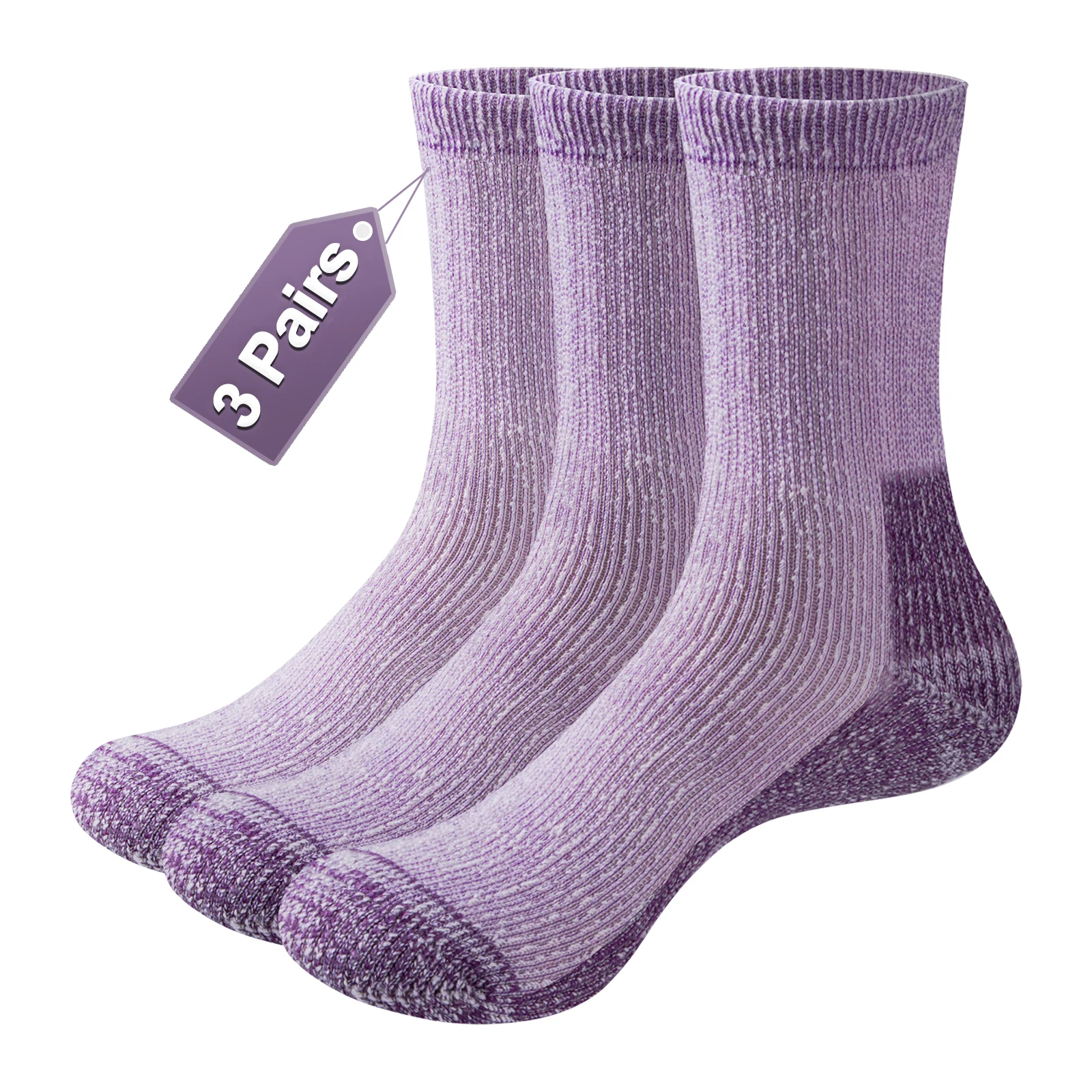 3 Pairs Pink
