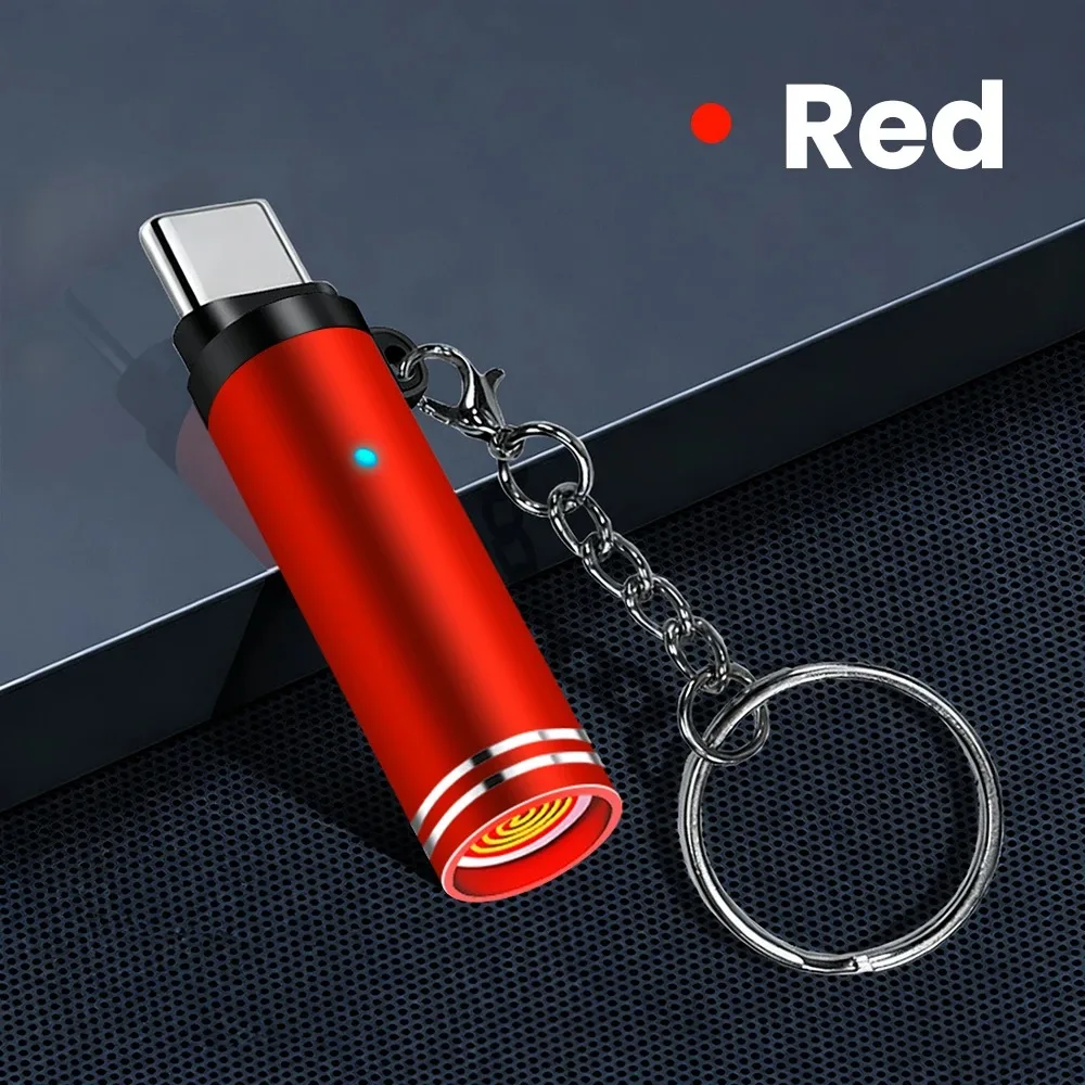 Portable Type C Mini Air Blowing Cigarette Lighter Adapter