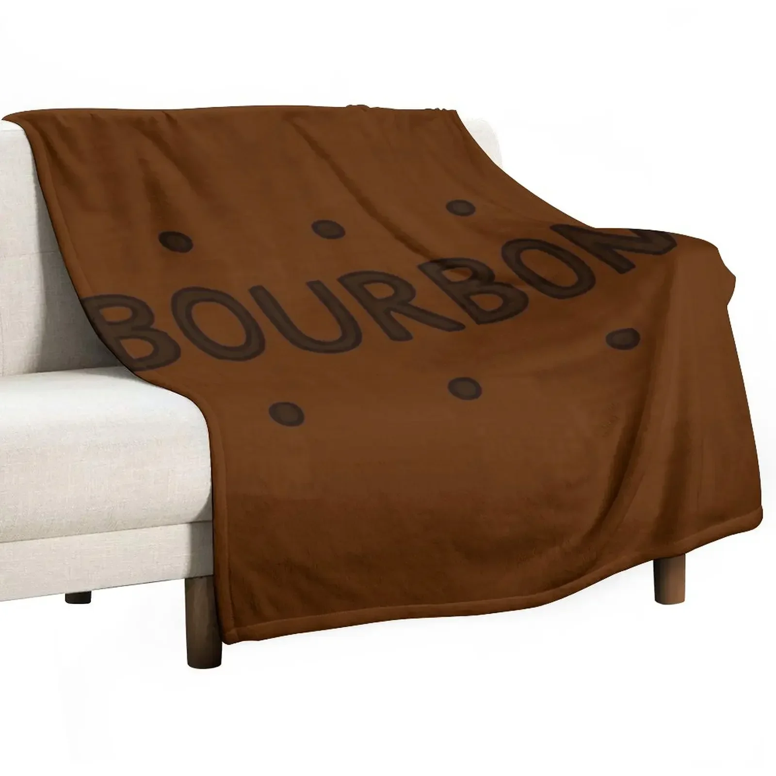 

Chocolate Bourbon Biscuit Throw Blanket Moving Summer Softest cosplay anime Blankets