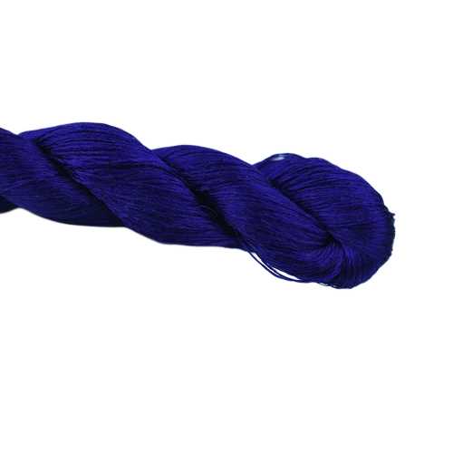 Vibrant 400m 100% Natural Silk Embroidery Floss in Red/Blue