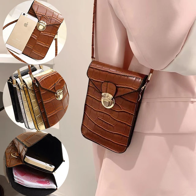 SKAEFIO Crossbody Small Bag Fashion Luxury Faux Lacoste Leather Designer  Shoulder Women's 2022 Trend Mobile Phone Purses Vintage - AliExpress