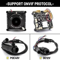 Модуль IP-камеры RTSP RTMP 5 МП 2592*1944 30 кадров в секунду IMX335 CMOS с варифокальным объективом CS обеспечивает SDK Onvif Push Video Stream на YouTube — изображение 5