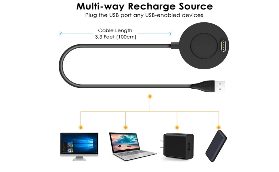 Universal Charging Dock with Cable