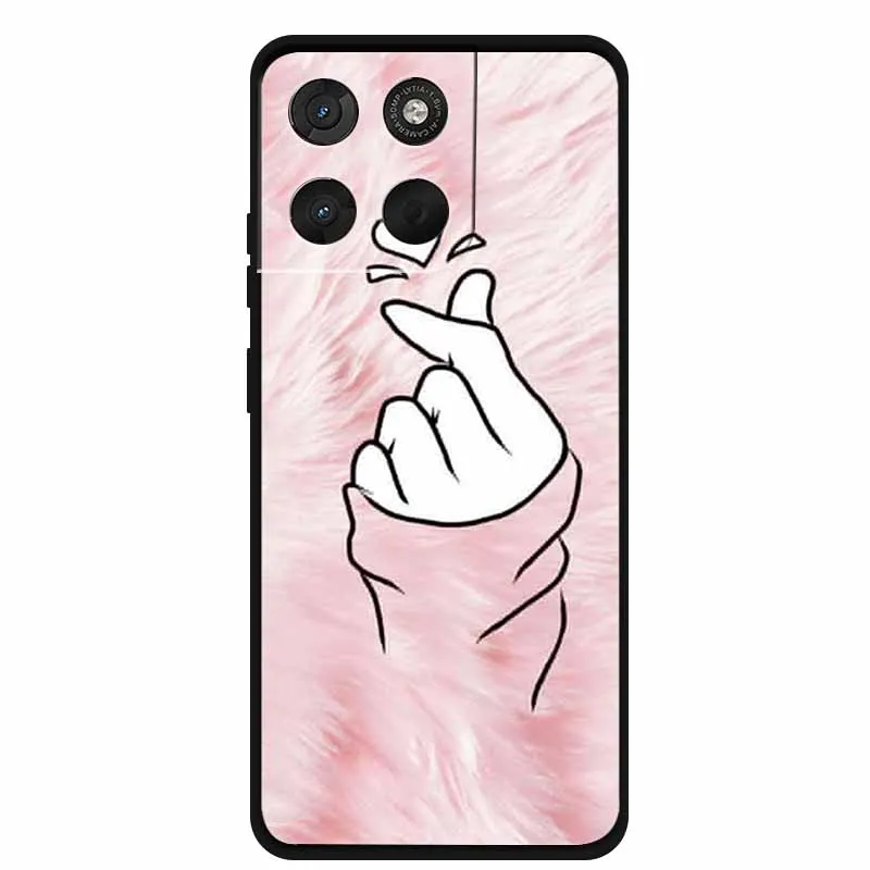 Cartoon Silicone Bumper Shockproof Soft Case - Protective Back Cover