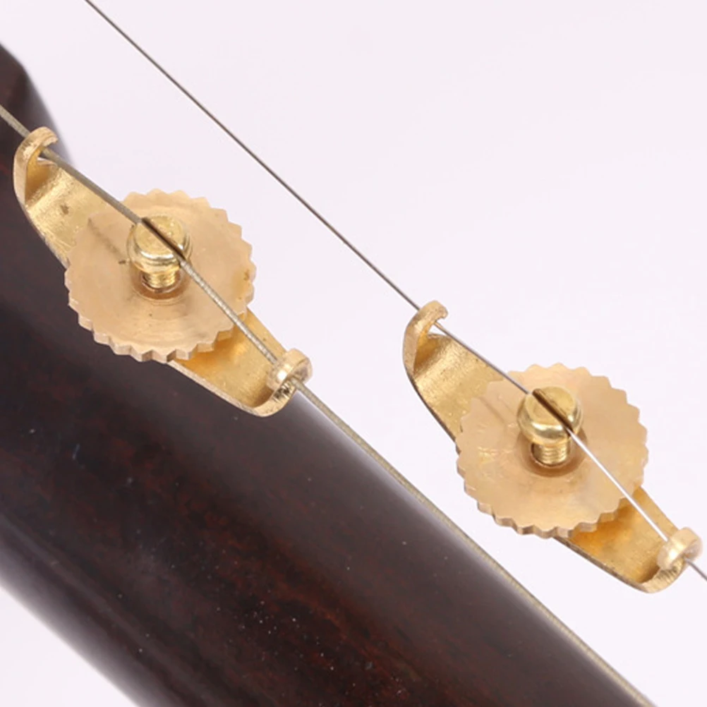 5Pairs Useful Erhu Tuner Multiple Use Tuner for Instruments Erhu Turner Exquisite Tuning Tool