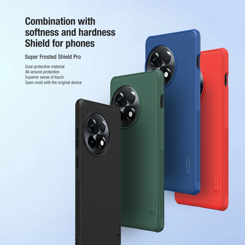 

1 + Ace 2 Pro 5G оригинальная Матовая защитная задняя крышка NILLKIN Super Frosted Shield Pro для ONEPLUS Ace2 Pro Phone Funda Cases