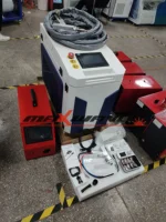 1500W Portable Small Fiber Laser Welding Cleaning Cutting Machine With JPT Max Raycus Reci Laser Source 1