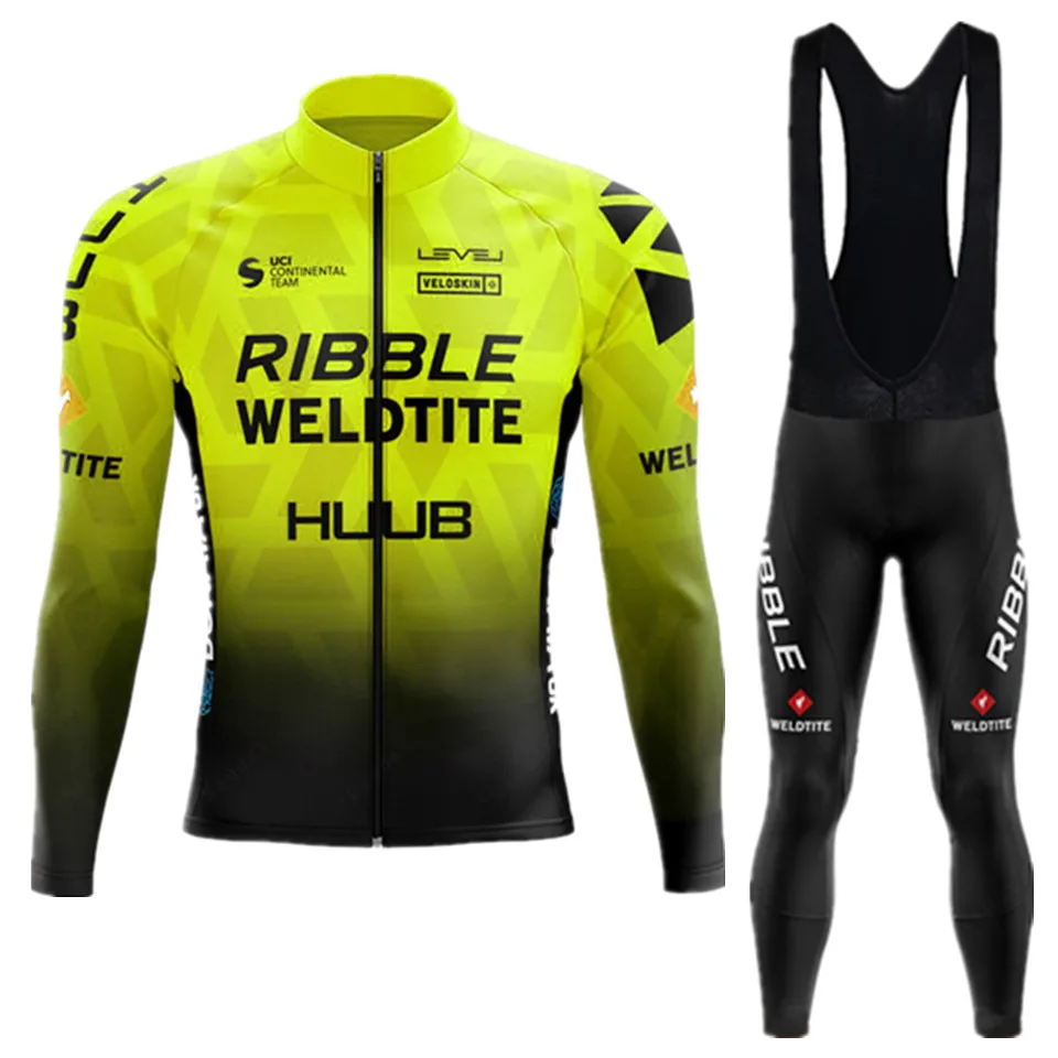 HUUB Long Sleeve Cycling Jersey Set Mountain Bike Cycling Clothing