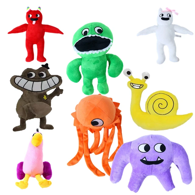 8PCS Garden of Banban Plush,10 inches Garden of Ban ban Jumbo Josh Plushies  Toys,Soft Monster Horror Stuffed Figure Doll for Fans Gift,Soft Stuffed