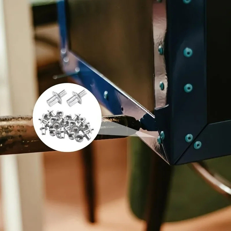 Aluminum Core Expansion Rivets Rivets and Fasteners Rivets and Screws Hammer Alloy Drive Expansions Nails Head Knock Type Metal Rod Screws Fasteners Part