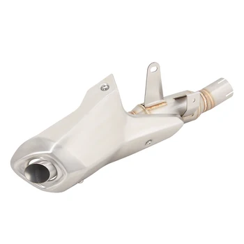 Escape Motorcycle Exhaust Middle Connect Pipe And Muffler Stainless Steel Exhaust System For QJMOTOR QJ600GS 2020-2022