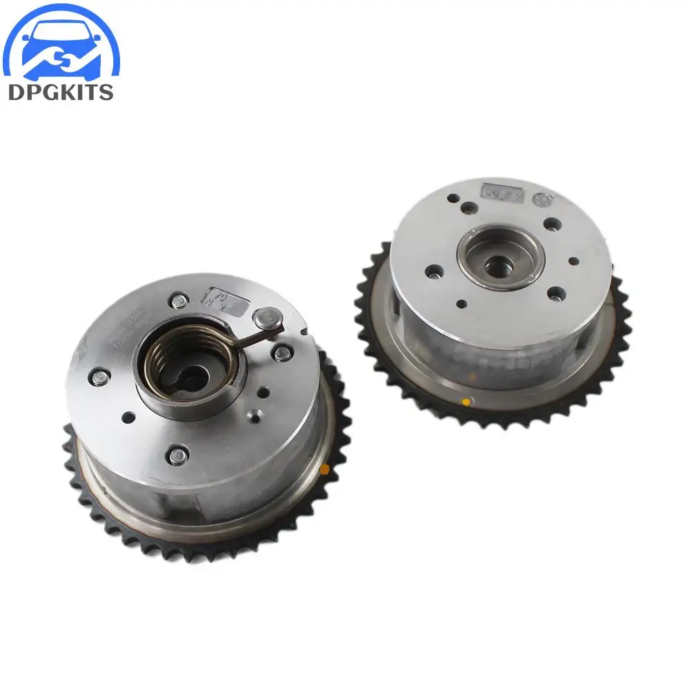 

2шт 24350-2G750 24370-2G750 впускной и выпускной распределительный вал VVT шестерни для Hyundai Kia Sportage Tucson Optima Santa с гарантией 1 год