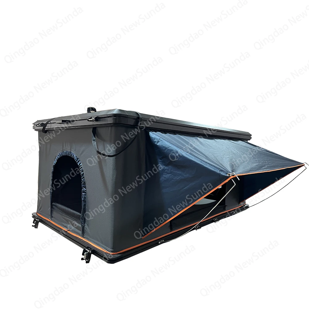 

Semi-Automatic Portable Sports Cqmping Outdoor Straight Bracing Type Roof Top Tent For Camping