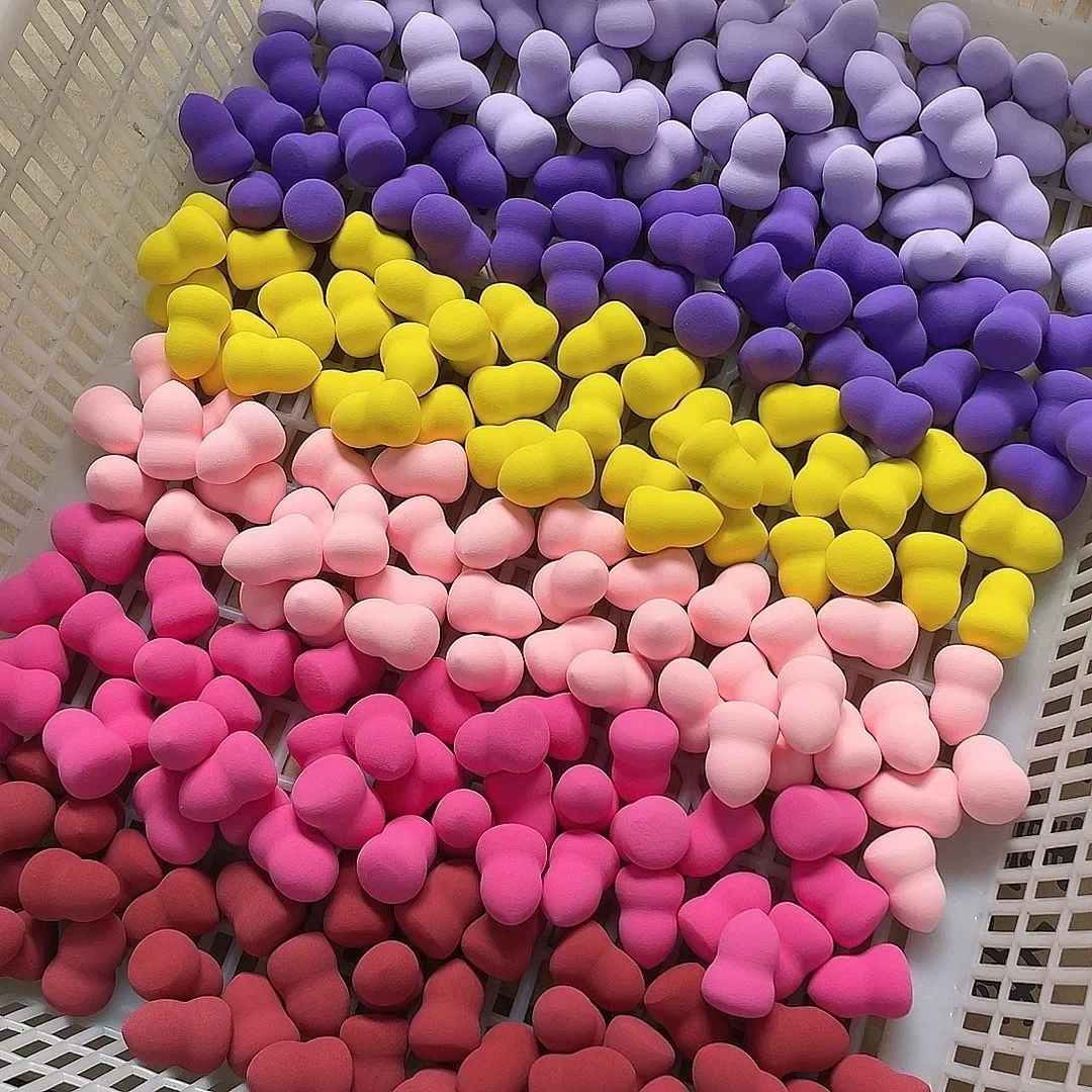 Description Picture 3 of item10Pcs Mini Cosmetic Puff Makeup Sponge Blender Beauty Egg Foundation Sponges Powder Puff Women Make Up Accessories Beauty Tools