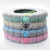 Winter Warm Toilet Seat Cover Mat Bathroom Toilet Pad Cushion with Handle Thicker Soft Washable Closestool Warmer Accessories 2