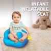 Baby Kid Inflatable Seat Baby Seat Portable PVC Learn to Sit Stool Baby Sofa for Bedroom Bathroom Infant Dining Lunch 2