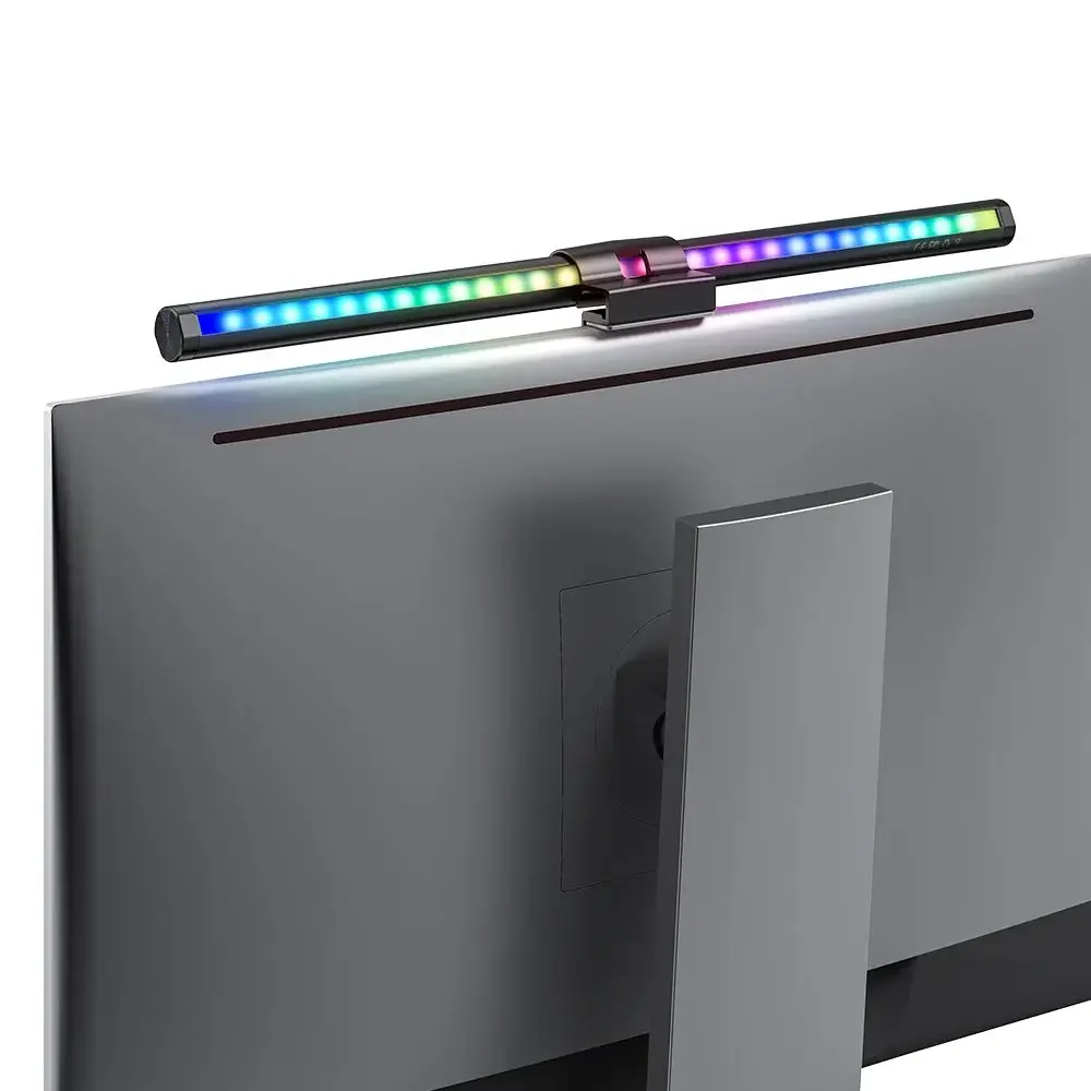 BlitzWolf RGB LED Desk Lamp Dimmable Office Computer Eye-caring for Study Reading Screen Monitor