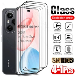 4-Pack 9D Curved Tempered Glass Screen Protector for Honor 400 Pro (4Pieces)