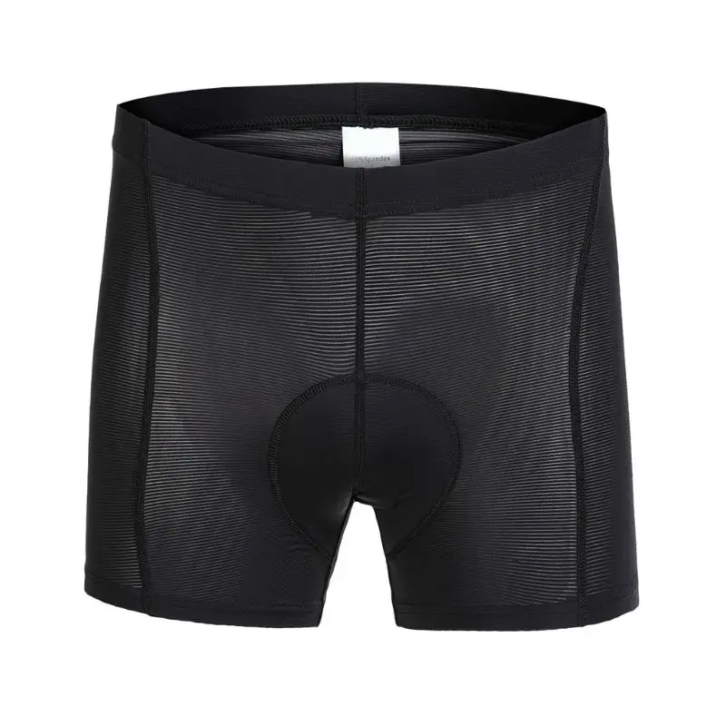 Men 3D Gel Padded MTB Bike Underwear Anti-Shock Cycling Compression Shorts Quick Dry Mesh Stripes Underpants TOP quality
