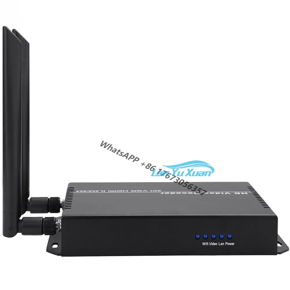 Фото Декодер потокового видео URay H.265 H.264 SDI HDMI VGA CVBS HD IP для декодирования, поддержка SRT №1