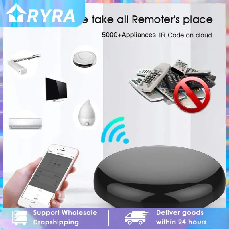 

Смарт-Пульт ДУ Tuya с Wi-Fi, ИК, РЧ, Bluetooth
