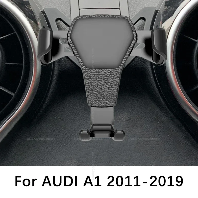 Car Mobile Phone Holder Air Vent Mounts Stand GPS Gravity Navigation Bracket For Audi A1 Sportback 8XA 8XF 2011-Accessories