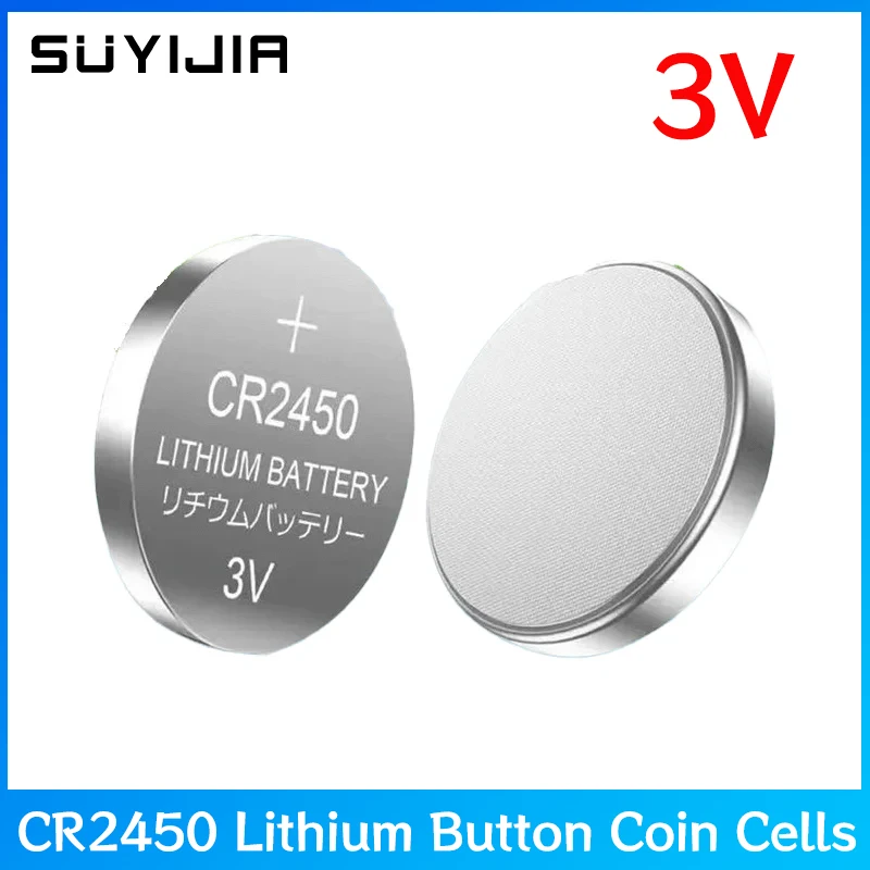 3V-CR2450-Button-Batteries-CR-2450-5029LC-LM2450-DL2450-CR2450N-BR2450 ...