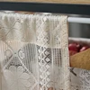 Sheer Lace Valances with Tassels Scalloped Bottom  Floral Curtains for Kitchen Bathroom Dining Room Living Room Bedroom Basement 6
