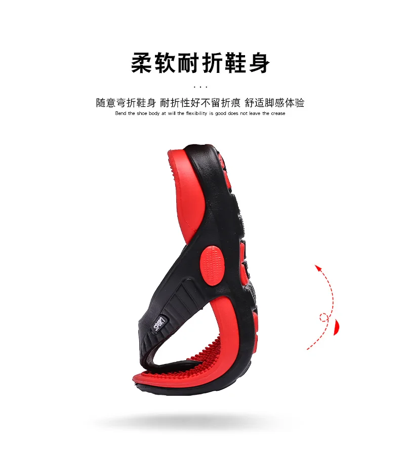 Men's Comfortable Slip-On Slippers Soft Breathable Home Wearable Slippers Anti-Slip EVA Material for Casual Wear