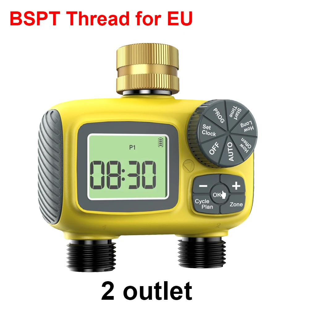 مؤقت المياه الذكي Haozee: نظام ري بالرش ذكي بمخارج...