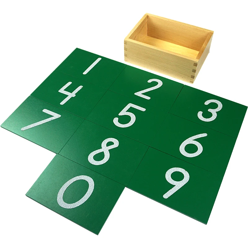 

Children's Educational Games Montessori Sand Number Board Children toys Early Learning Center Teaching Aids Educational toys
