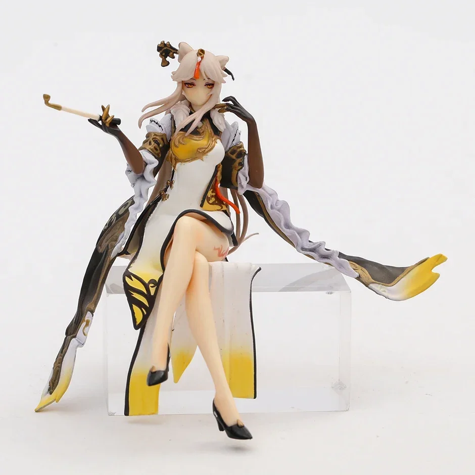 

14cm Genshin Impact Ningguang Noodle Stopper Anime Figure Toy Collection Figurine Doll