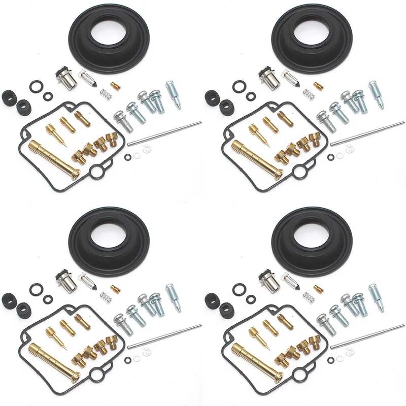 

Plunger Diaphragm Float 4 pcs FOR Suzuki GSF 400 GSF400 GK75A 75A Bandit 400 carburetor repair Bottom shell gasket