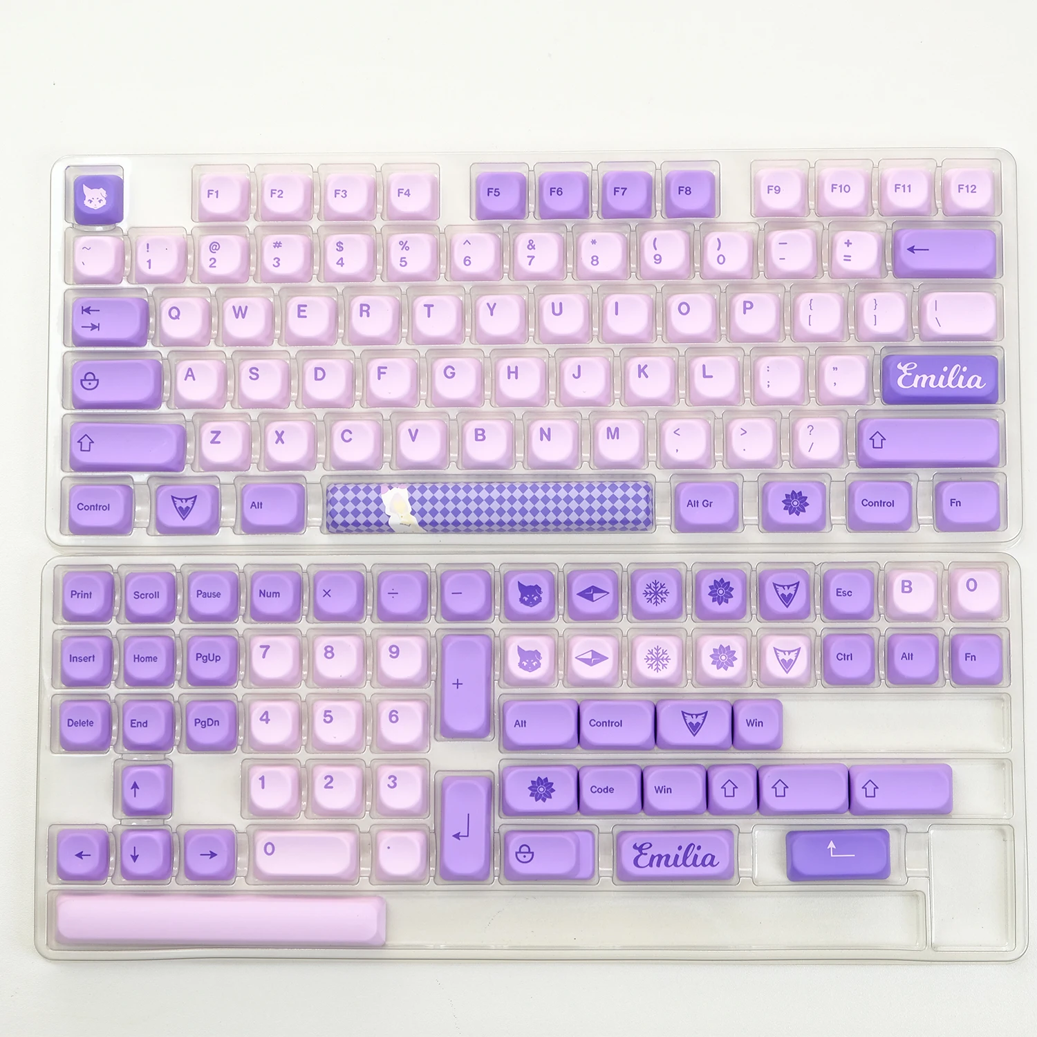 KBDiy KOA Profile Keycap GMK Style Retro 9009 Theme PBT thumbnail 4
