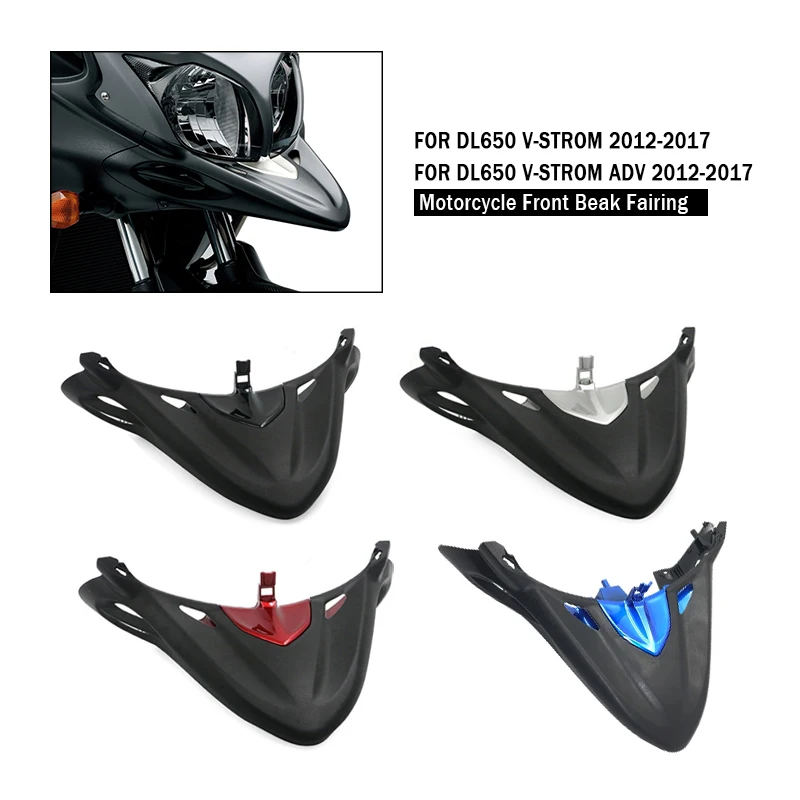 

DL650 Front Fender Beak Extension Wheel Cover Mudguard For Suzuki DL 650 Vstrom DL650 V-strom 2012-2017 2013 2014 2015 2016