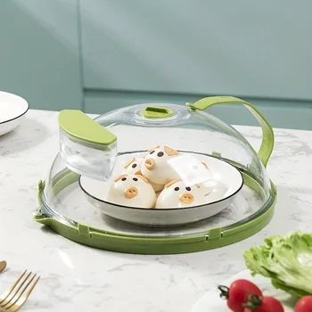 Microwave Oil-Proof & Splash-Proof Food Heating Lid 1