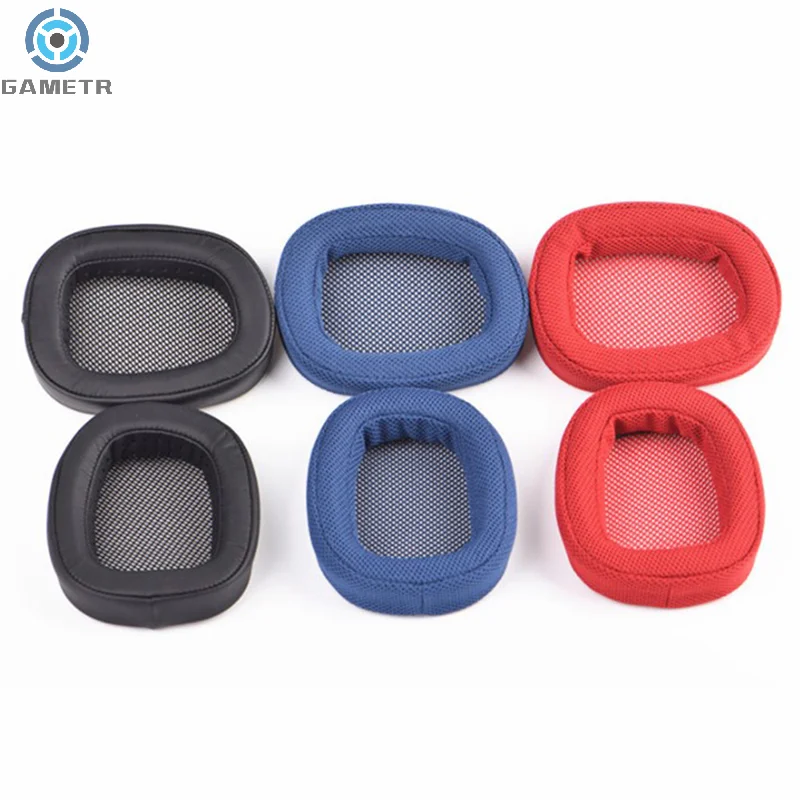 2 Pezzi Cuscinetti Per Le Orecchie Cuscinetti Per Le Orecchie Cuscini Per Logitech G35 G430 G432 G332 G930 F450 Cuffie Auricolari Cuffie Accessori Per
