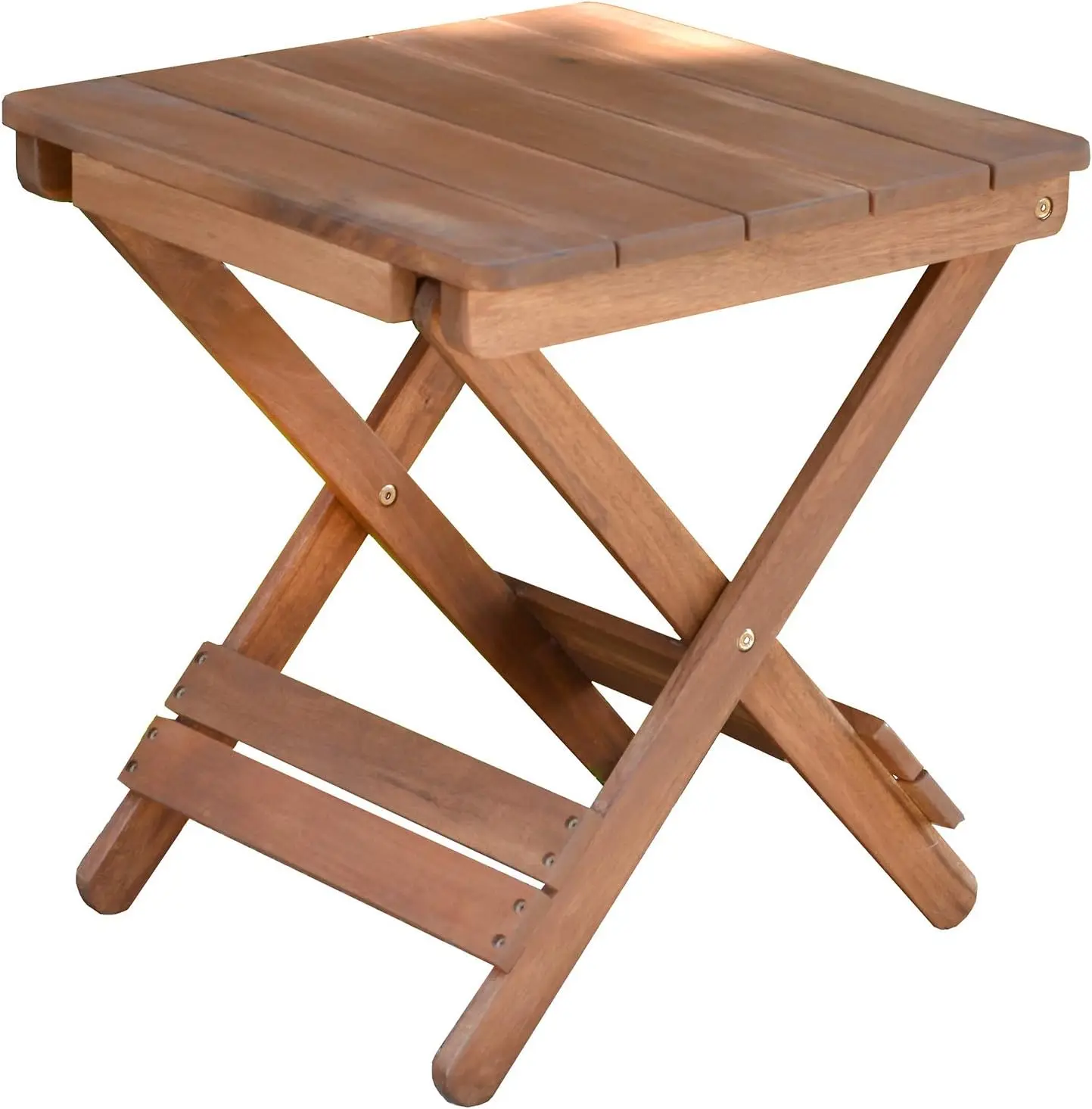 

Side Table - Small Folding Tables for , Porch, Deck, Fire Pit, Backyard Party or BBQ, Made of Hardwood Small coffee table Table