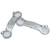 Front Fork Yoke Forks Handlebar Riser Mount Bars inverted shock absorber device upper and lower For Mini Bike