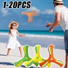 1-20PCS Tri-Blade Boomerang for Pets & Kids Outdoor Toys Safe Durable Flying Disc Family Fun Sport Game Parent-Child Interaction