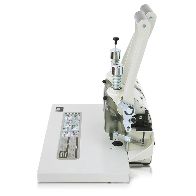 Financial voucher binding machine Document bidding book punching machine Electric hot melt hose binding 3875