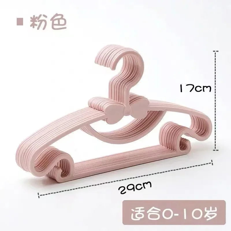 clothes hanger 10pcs portable children coats storage hanger closet organizer baby hangers display windproof kids