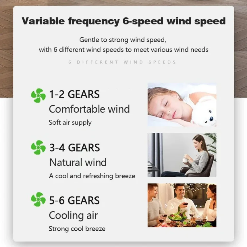 LED Ceiling Fan Light Modern Leaf Less Design Home Fan Light Low Decibel Dimmable Living Room Bedroom Dining Room Electric