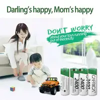 2024 New NO.5 USB Rechargeable Battery Generation 2400Mah , Suitable For Charging Apple Huawei Xiaomi Phones - Image 2