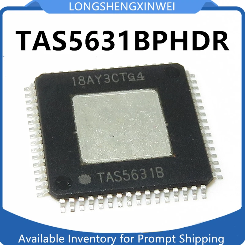 

1PCS TAS5631B TAS56318 TAS5631BPHDR Patch QFP64 Audio Amplifier