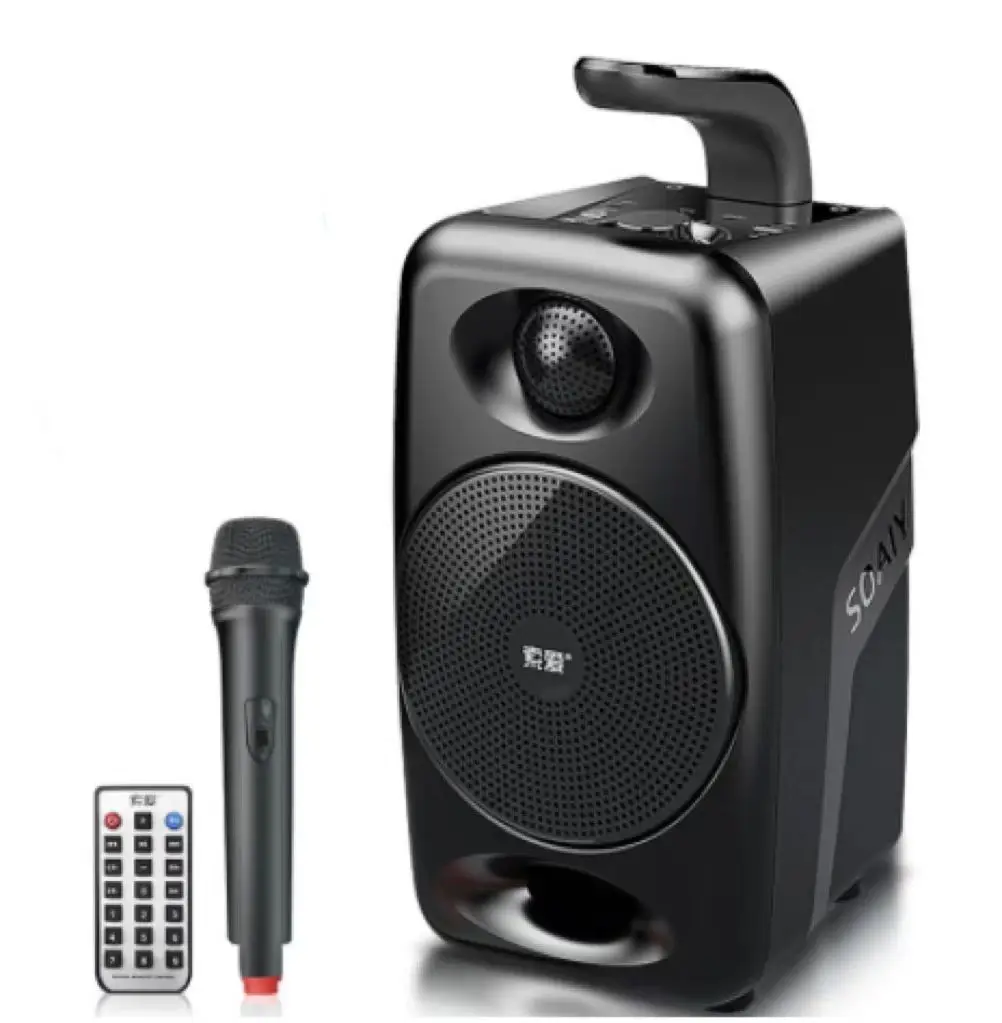 

SH36 Wireless Bluetooth Speaker Home Karaoke Speaker Outdoor Portable FM Radio TF Card 3D Stereo Surround High Power Subwoofer