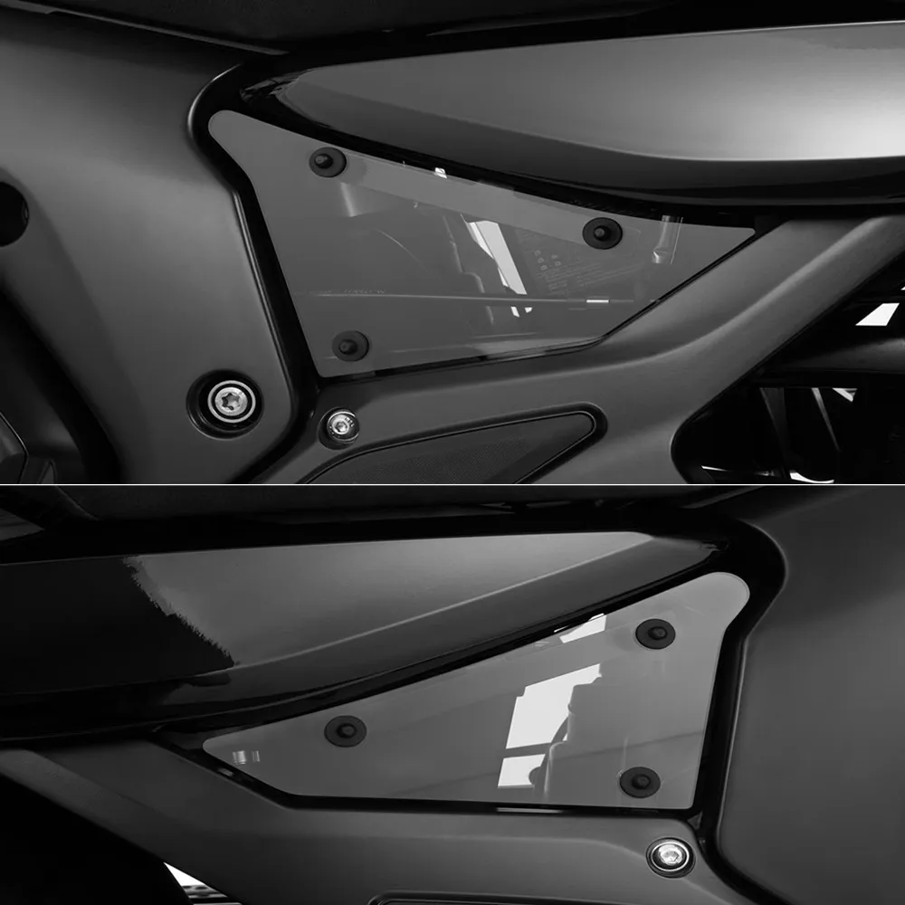 Motorcycle Side Panels Fill Fairing Cowl Cover Tank Plates Trim FOR BMW K1600B K1600GA Grand America
